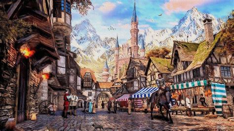 villages in medieval times|Life in a Medieval Village .